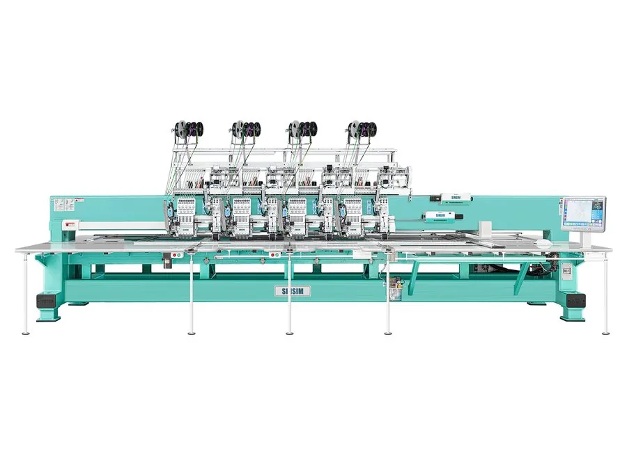 TAPING/COILING EMBROIDERY MACHINE — Sinsim embroidery machine