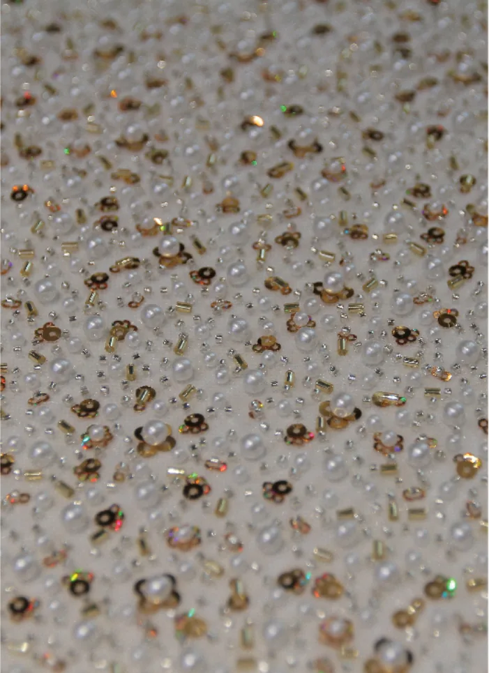 Bead Device embroidery result, from the official Sinsim catalogue